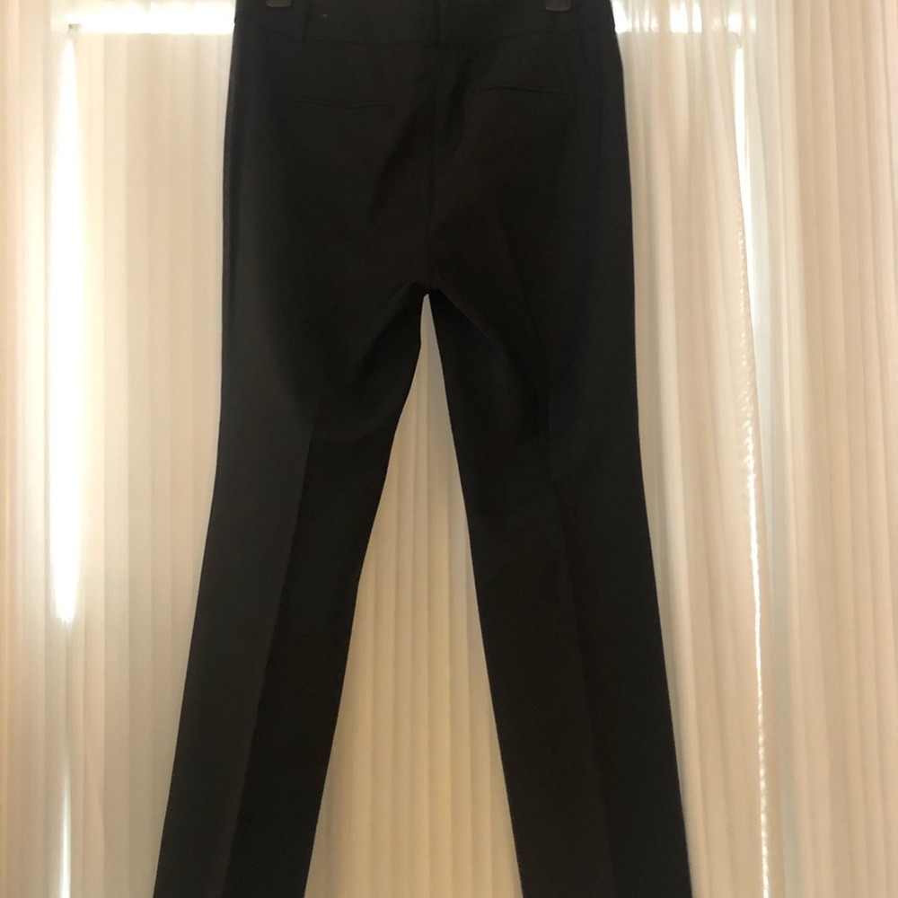 Black lined dress pants